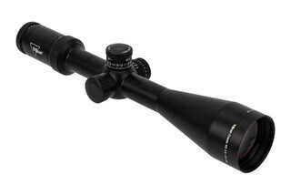 Trijicon Credo HX 2.5-15x56 second focal plane rifle scope features the red MOA center dot reticle